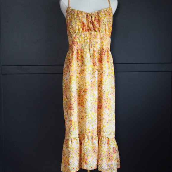 BCBG Paris | NWT Tie Front Midi Sundress - Picture 3 of 9